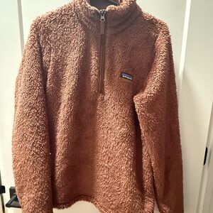Patagonia Tan Fleece Jacket